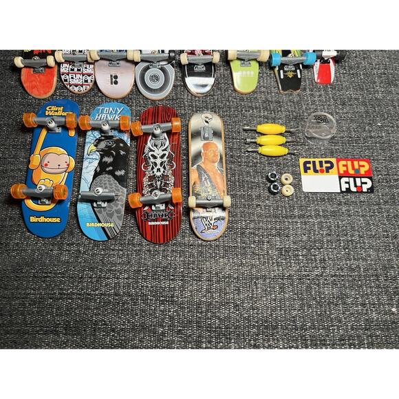 Tech Deck, Circuit Boards, Fingerboard Group Lot Of 12 With Accessories - Picture 3 of 9